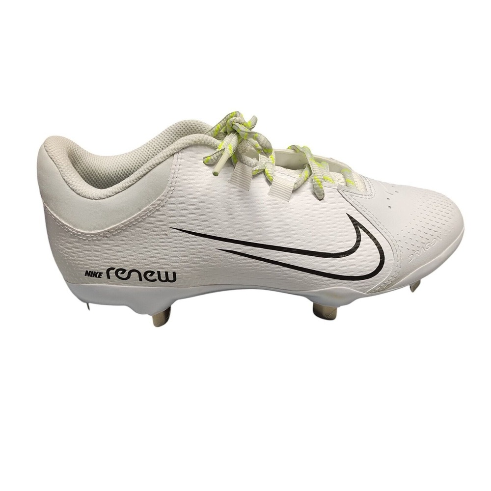 Nike Hyperdiamond 4 Pro Softball Cleats Womens Sz 7 White Photon Dust CZ5917-103